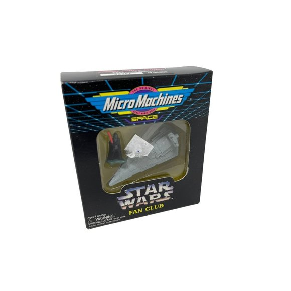 Star Wars Fan Club Exclusive Micro Machines Darth Vader Star Destroyer 1995 - Picture 2 of 6